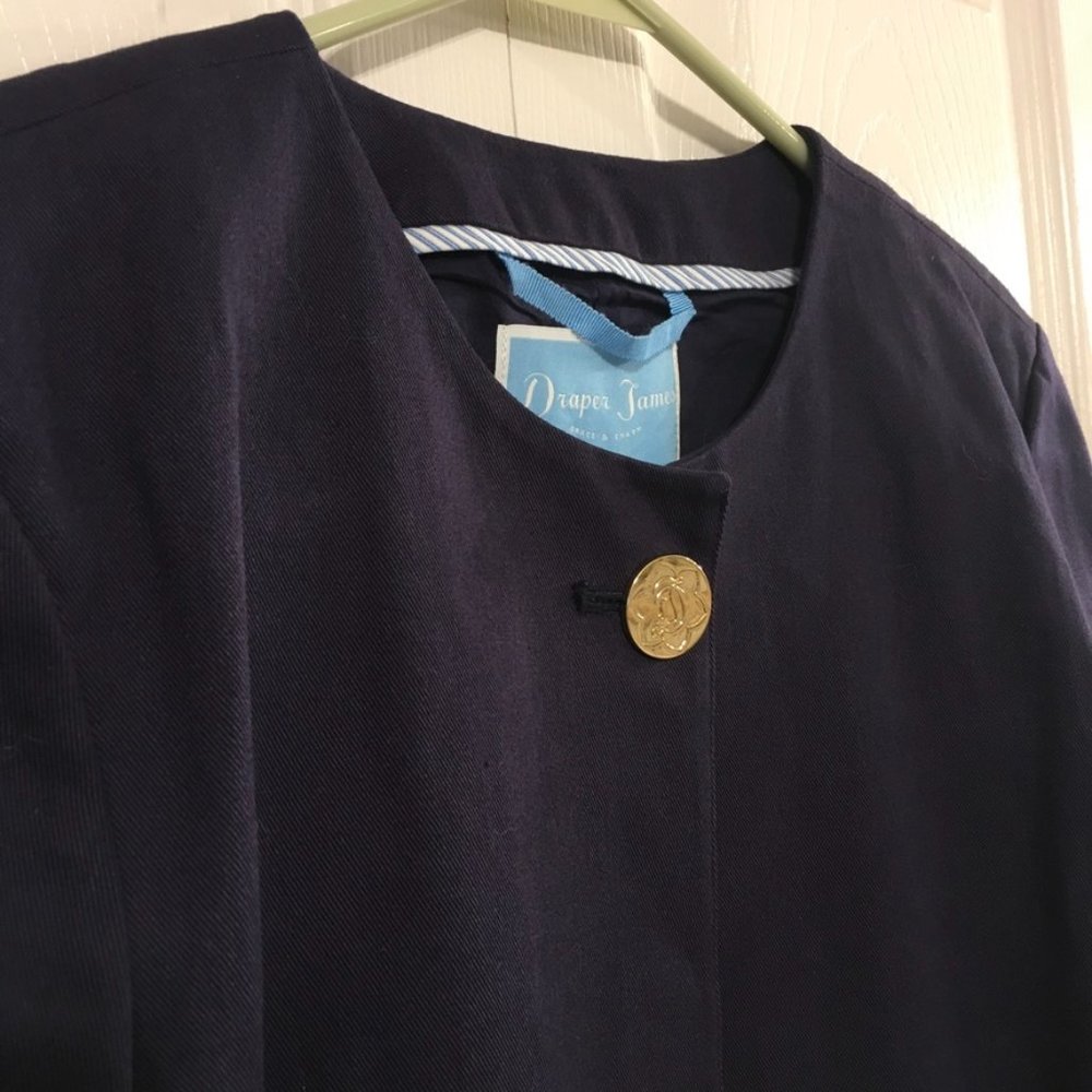 Draper James Grace & Charm Ruffled Waist Jacket - Picture 5 of 8